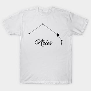 Aries - Black print T-Shirt